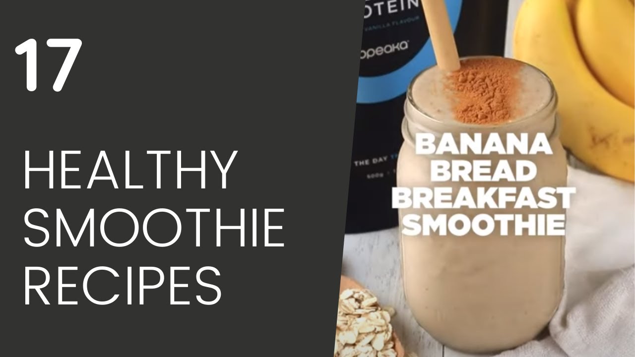 Banana Bread Breakfast Smoothie | Healthy Smoothie Recipes #17 Banana Bread Breakfast Smoothie | Healthy Smoothie Recipes #17
