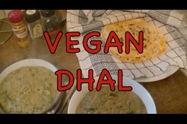 Red Lentil Dhal & Sweet Potato Flat Bread - VEGAN IN IRELAND - HEALTHY