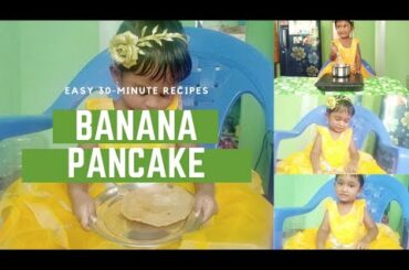Banana pancake/ wheat pancake/healthy breakfast recipe