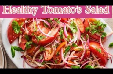 Tomatoes Healthy Salad | Salad recipe | Easy tomato Salad recipes