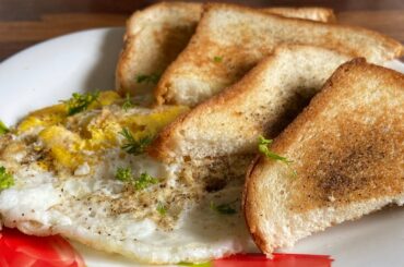 Bread omelette | egg|  healthy breakfast | easy bread breakfast | sublime kitchen