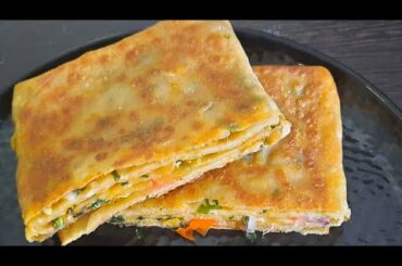 Easy breakfast recipe||healthy breakfast recipe||wheat flour breakfast recipe