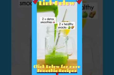 #shorts Fast Weight loss Smoothie Recipe l live healthy