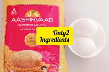 Wheat flour Healthy Breakfast | Breakfast Recipe | Less Oil Breakfast recipe | Wheat flour SnackAtta