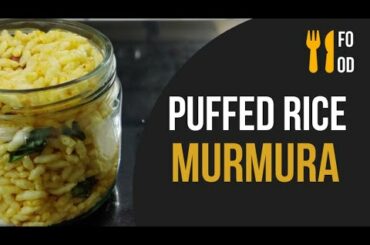 Healthy recipes month | Quick and easy puffed rice murmura | Healthy midnight snacks at home