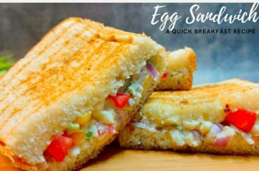 Egg Sandwich Recipe | Healthy & Easy Breakfast 2021(Kolkata Street Food)