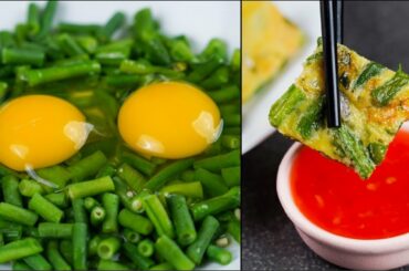 LONG BEAN EGG FRY | HEALTHY BREAKFAST RECIPE | SIMPLE BREAK FAST RECIPE | N'Oven Foods