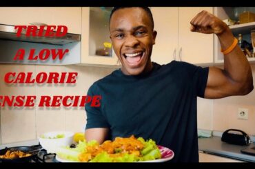 I TRIED TO MAKE A LOW CALORIE DENSE RECIPE