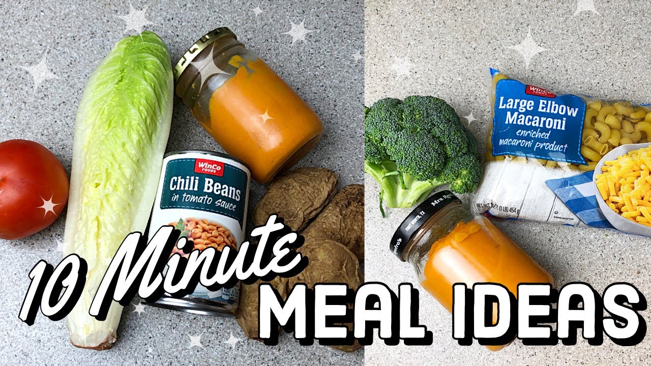 EASY 10 Minute Dinner Recipes | Healthy Dinner Ideas | Frugal Plant Based Meal Ideas EASY 10 Minute Dinner Recipes | Healthy Dinner Ideas | Frugal Plant Based Meal Ideas