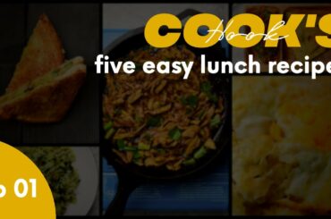 5 Quick and Easy Lunch Recipes | Cook's Hook - Kids Edition | Season 02, Episode 01