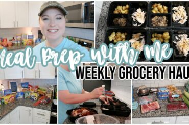 WEEKLY WALMART GROCERY HAUL | EASY MEAL PREP WITH ME