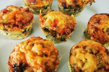 Fluffy egg muffins || Healthy muffins low calories recipe ||Sizzlingkitchen ||Asmr Natural sound