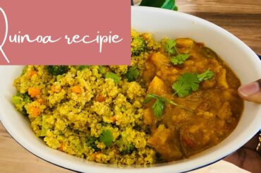 Quinoa recipe in Telugu | Hunger & Wonder! | healthy rice alternative - low calorie - low GI