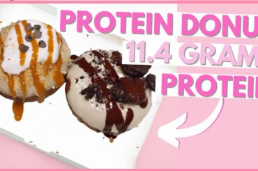 HEALTHY PROTEIN DONUTS FOR WEIGHT LOSS| LOW CALORIE DESSERT RECIPE
