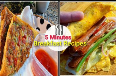 Quick & Healthy Breakfast Recipes with Chicken sausage & eggs I High Protein breakfast Recipes.