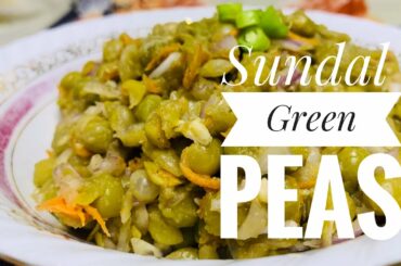 Sundal recipe | Green Peas | Healthy snacks | Evening snacks | CuckooKitchen