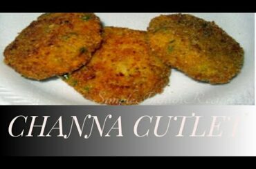 CHANNA CUTLET || HEALTHY EVENING SNACK RECIPE || KIDS SNACKS || Classic cooking connect
