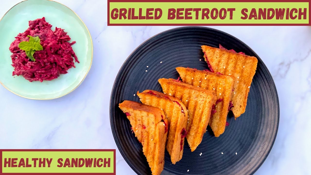 Healthy Beetroot Sandwich| Grilled Sandwich| Beetroot Recipes #beetrootsandwich #healthyrecipe Healthy Beetroot Sandwich| Grilled Sandwich| Beetroot Recipes #beetrootsandwich #healthyrecipe