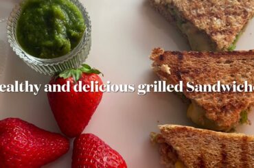Fast and Easy way to make Veggies Grilled Sandwiches | No salt | No Spices  #TastyBitesWithSunita