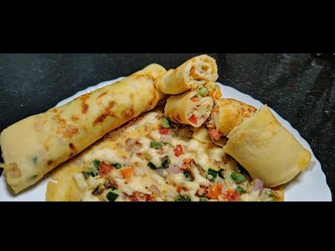 Crepe Roll | Crepe Egg Roll |Healthy Brunch | Best Snacks Recipe | Recipe for Kids | Healthy Dinner Crepe Roll | Crepe Egg Roll |Healthy Brunch | Best Snacks Recipe | Recipe for Kids | Healthy Dinner