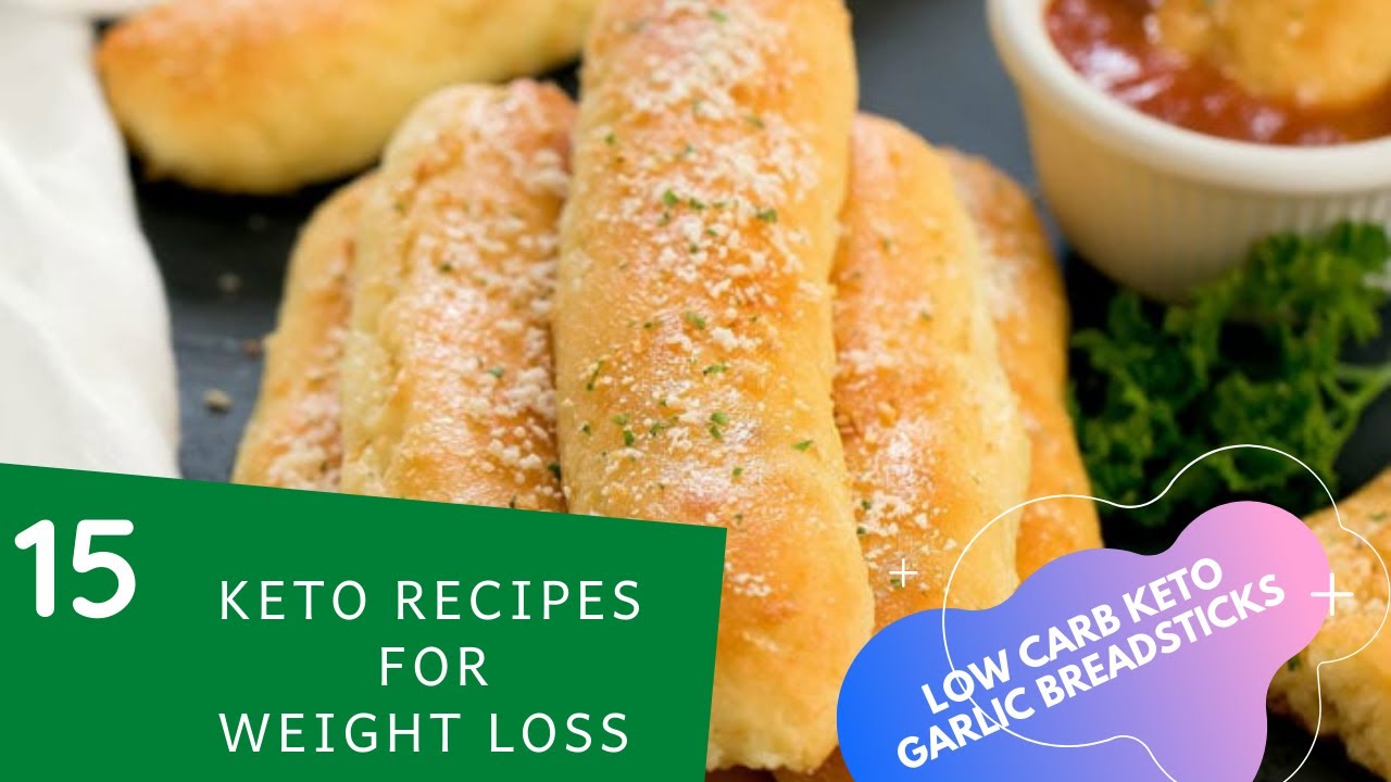 Low Carb Keto Garlic Breadsticks | Healthy Keto Recipes #15 Low Carb Keto Garlic Breadsticks | Healthy Keto Recipes #15