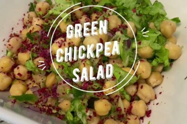 Green Chickpea Salad |Weightloss Recipes | Healthy Salad | Protein Salad | Chickpea Salad