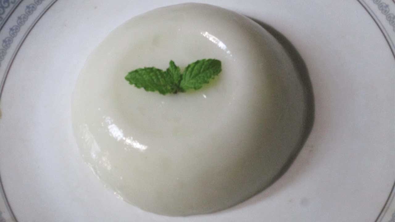 Coconut Pudding/No Gelatin No Agar-agar/Dinner Recipes/Coconut Milk Recipes/Evening Snacks Recipes Coconut Pudding/No Gelatin No Agar-agar/Dinner Recipes/Coconut Milk Recipes/Evening Snacks Recipes