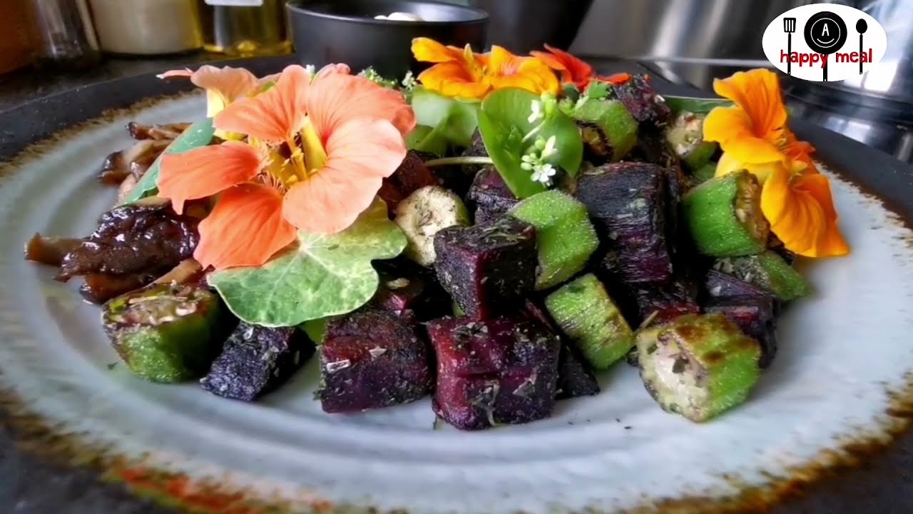 How To Use Sweet Potato And Okra For Easy And Healthy Recipe | A happy meal How To Use Sweet Potato And Okra For Easy And Healthy Recipe | A happy meal