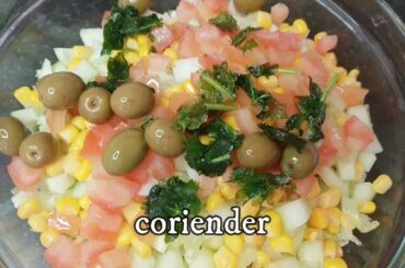 Weightloss Chickpea Salad | Healthy Salad  | Protein Salad | Chana Salad | Food and fun in UK