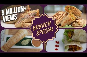 Brunch Special | Easy Breakfast / Snack / Tiffin Recipes | Healthy Meal Recipes