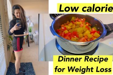 Low Carb & Low Calorie Quick Dinner Recipe for weight loss | Healthy Dinner