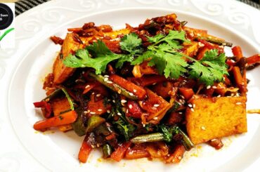 Sweet 'N Sour Tofu| Vegan/Vegetarian Recipe| Healthy Dinner Ideas #tofu #vegan #veganrecipe