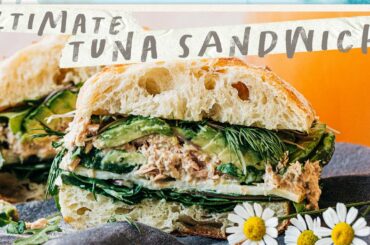 The Ultimate TUNA SANDWICH - Easy Tuna Salad Sandwich Recipe