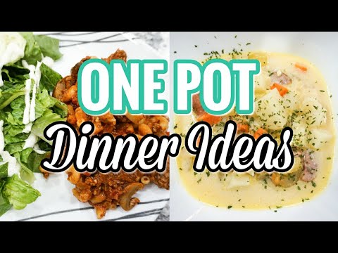 QUICK & EASY ONE POT DINNER IDEAS | SIMPLE WHAT'S FOR DINNER RECIPES FOR MOMS | LivingThatMamaLife QUICK & EASY ONE POT DINNER IDEAS | SIMPLE WHAT'S FOR DINNER RECIPES FOR MOMS | LivingThatMamaLife