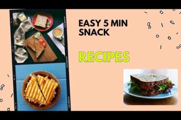Easy sandwich recipe for children just in 5 minutes | Healthy sandwich for everyone|