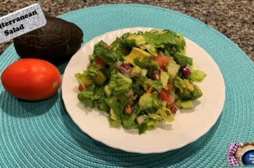 Mediterranean salad| Mediterranean diet recipes | Mediterranean diet
