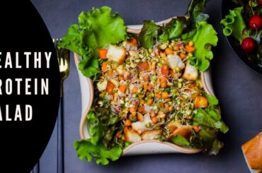 Healthy Protein Salad | Best Protein Salad Recipe for Weight Loss | Weight Loss Salad | KitchenScoop