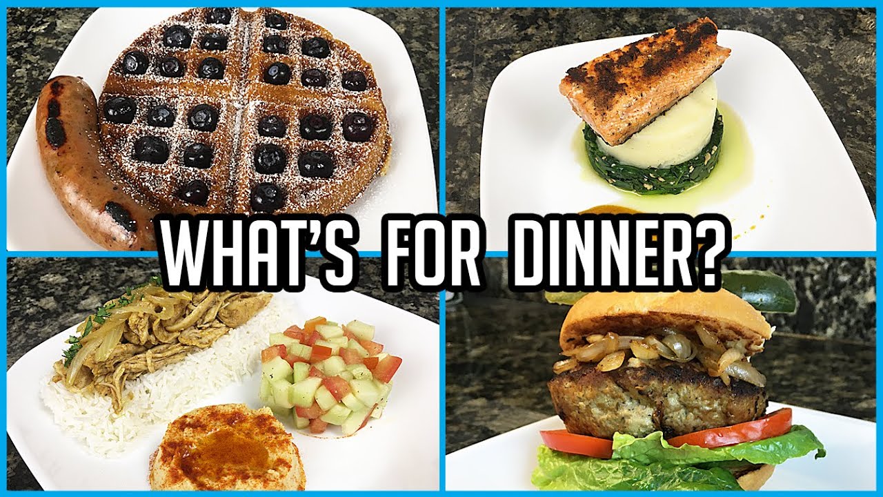 What's for Dinner? 4 DIFFERENT Healthy Meal Ideas | JULY 2021 What's for Dinner? 4 DIFFERENT Healthy Meal Ideas | JULY 2021