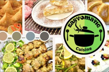 Easy homemade delicious recipes with Easyomatic cuisine | cooking channel intro |