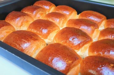 No Butter/Oil Homemade Supersoft Milk bun/dinner roll /milk bread