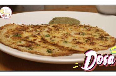 Dosa - South Indian Pancake | Healthy Breakfast Recipe | Veggie Pancakes