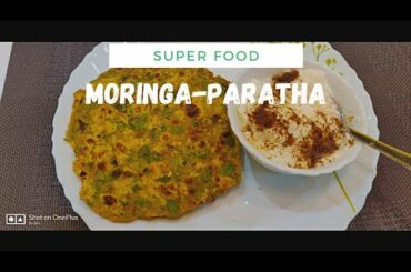 Moringa paratha | 5-mins diet breakfast | weightloss recipe | Healthy recipe