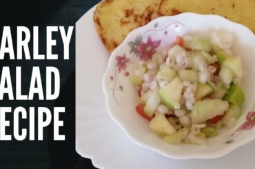 Barley Salad | Vegan Recipe | Weight Loss Salad Recipe | Healthy Salad Recipe |