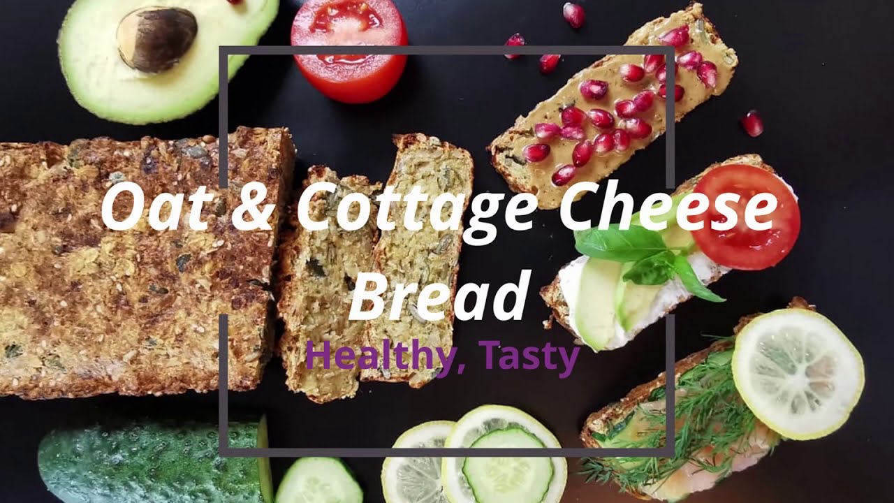 Easy Oats & Cottage Cheese Bread l Bread Recipe | How to Make Oatmeal Bread Easy Oats & Cottage Cheese Bread l Bread Recipe | How to Make Oatmeal Bread