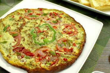 Tomato Omelette | Quick And Easy Omelette Healthy Breakfast bread and eggs recipe 10 Minutes Recipe