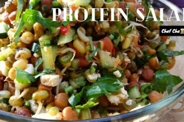 Protein Salad | Sprouts Salad | Healthy Salad Recipe