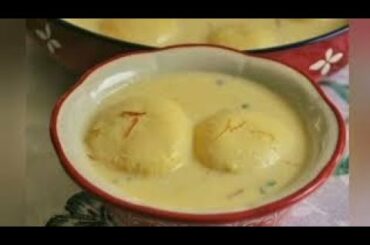 Rasmalai recipe,low-fat,No sugar added,high protein healthy dessert.
