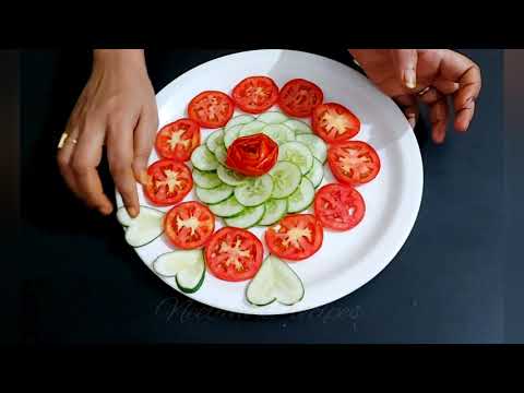 2 Easy And Healthy Salad Cutting Decorations ideas by Neelam ki recipes 2 Easy And Healthy Salad Cutting Decorations ideas by Neelam ki recipes
