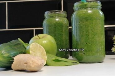 HEALTHY GREEN SMOOTHIE RECIPES | STRONGEST FAT BURNING DRINK | IMMUNE BOOSTER | DETOX DRINK | ABBY