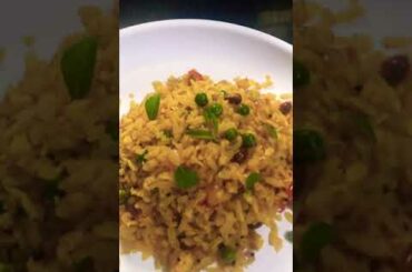 fried poha recipe/poha recipe/healthy breakfast/breakfast recipes #shorts